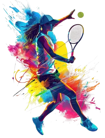 Tay vợt tennis thi đấu tại Grand Slam