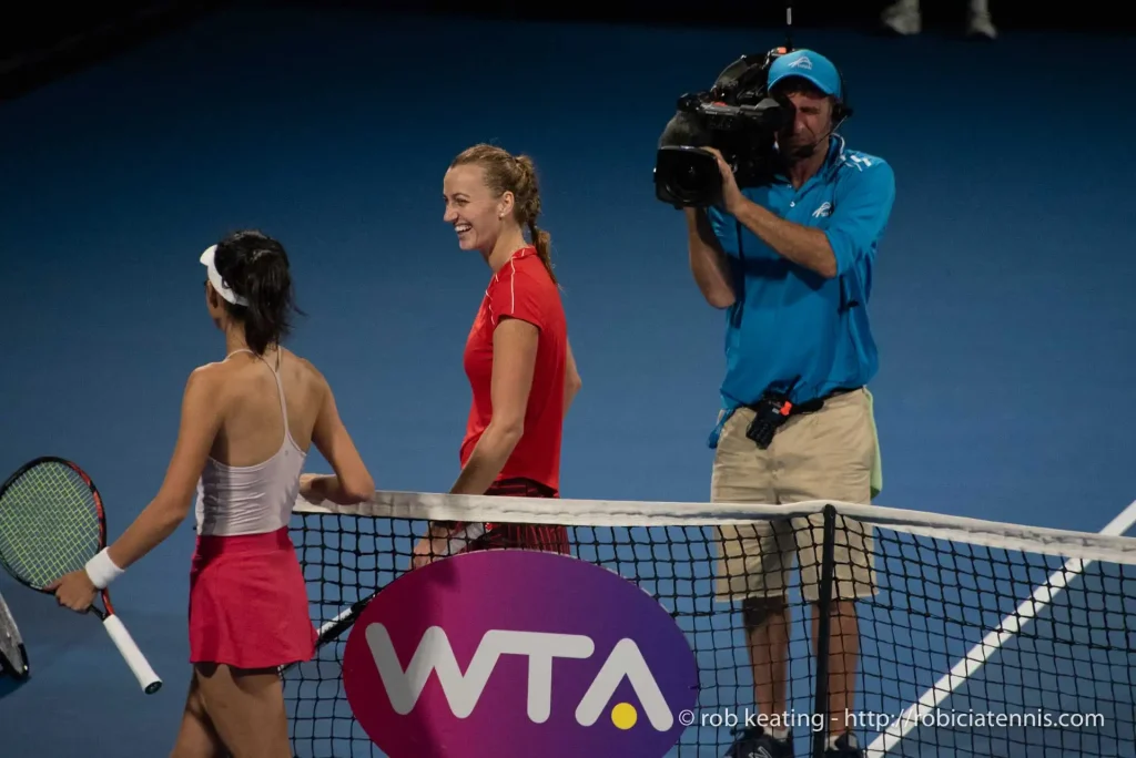 Trận tennis nữ WTA minh họa lịch WTA hôm nay