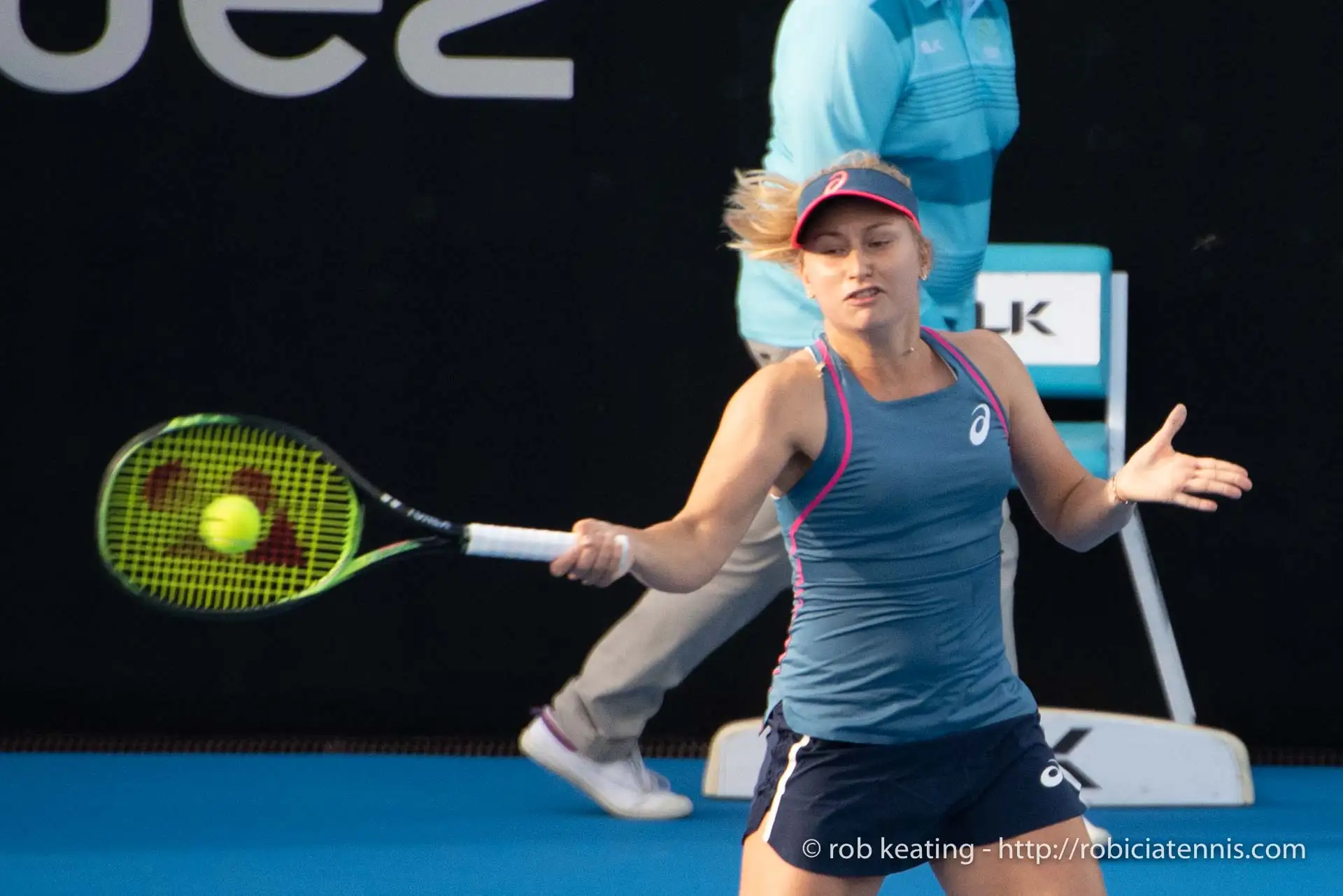 Trận đấu tennis nữ tại Sydney International minh họa WTA Tour