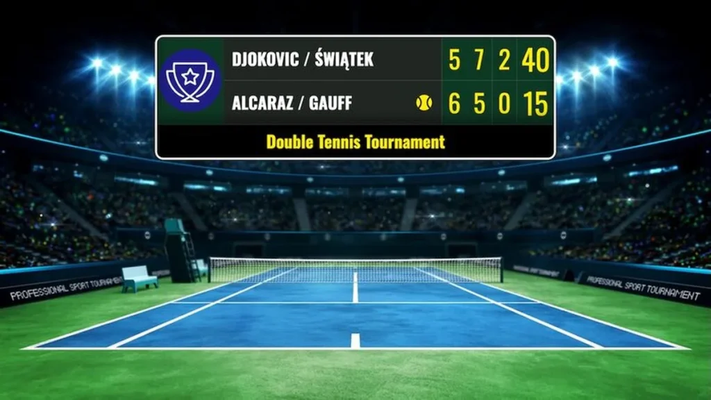 Order of play tennis là gì? Cách đọc sân, session và giờ bắt đầu